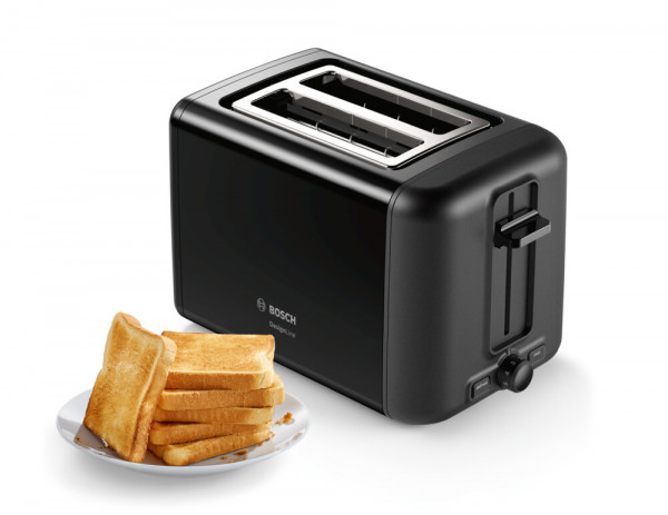 Bosch TAT3P423DE Toaster 2 Scheiben 970 W Schwarz