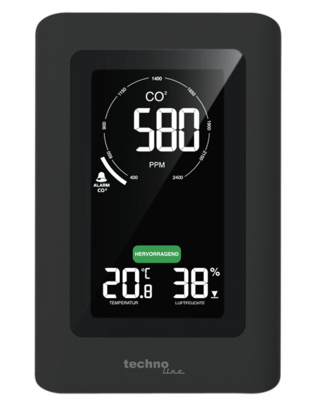 Technoline WL 1030 Digitale Wetterstation Schwarz Wechselstrom/Batterie