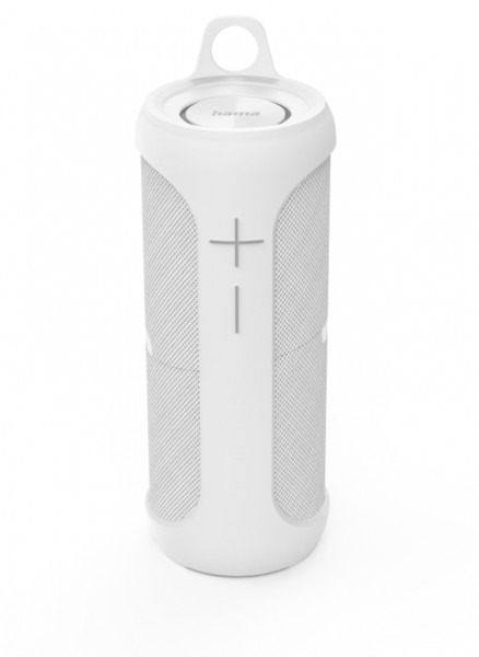 Hama Twin 2.0 Mobiler Bluetooth-Lautsprecher Weiß