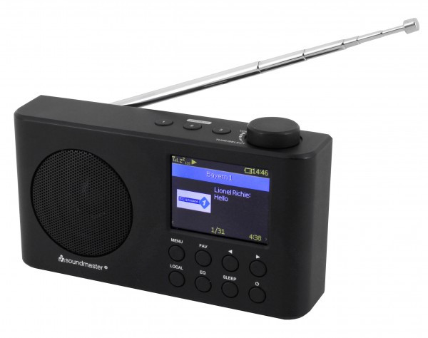 Soundmaster IR6500SW Radio Tragbar Analog & Digital Schwarz