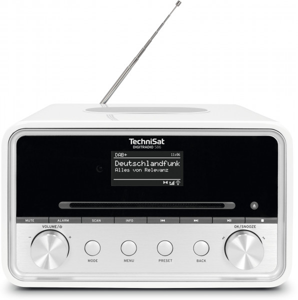 TechniSat Digitradio 586 Analog & Digital Weiß