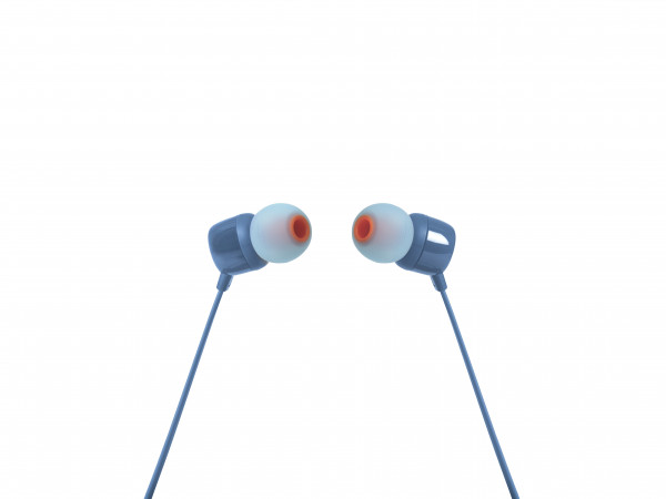 JBL Tune 110 Kopfhörer Kabelgebunden Blau