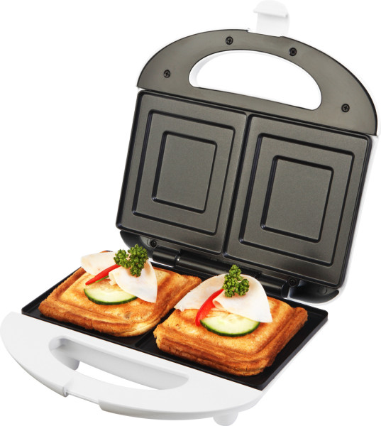 ECG S 169 Sandwich-Toaster 700 W Weiß