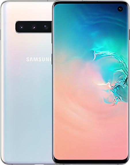 Samsung Galaxy S10 128GB White refurbished Zustand gut