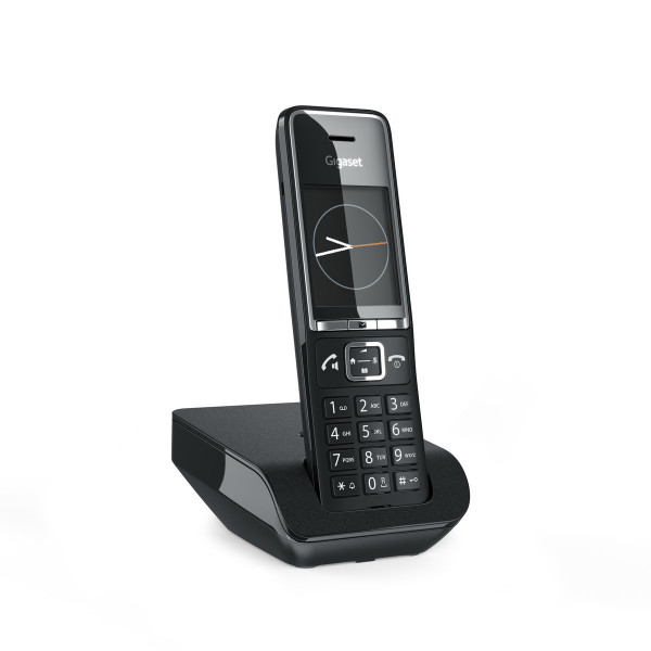 Gigaset COMFORT 550 Telefon ohne Anrufbeantworter Schwarz
