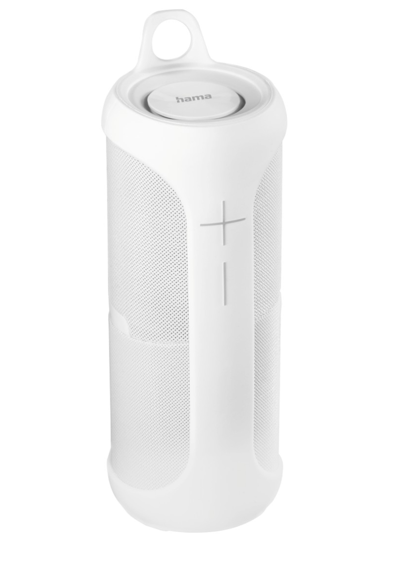 Hama Twin 2.0 Mobiler Bluetooth-Lautsprecher Weiß | Bluetooth-Lautsprecher  | TV & Audio | TECMONDO