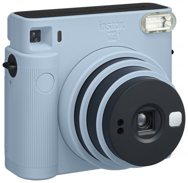 Fujifilm Instax Square SQ1 glacier blue Sofortbildkamera (Quadratisches Bildformat (62x62 mm)