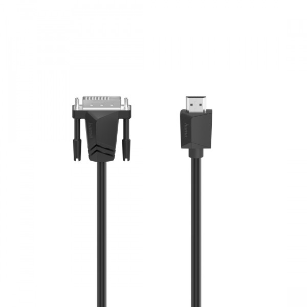 Hama 00200715 DVI-Kabel 1,5 m HDMI Typ A (Standard) DVI-I Schwarz