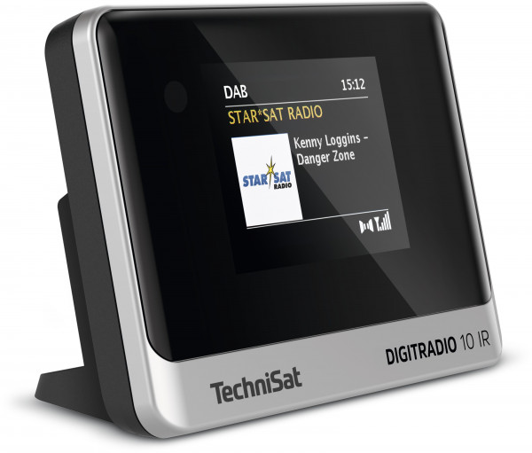 TechniSat DIGITRADIO 10 IR DAB+ Radio, Bluetooth, 2,8 Zoll TFT-Farbdisplay